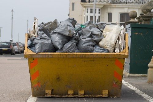 Rubbish Waste Solutions team at work