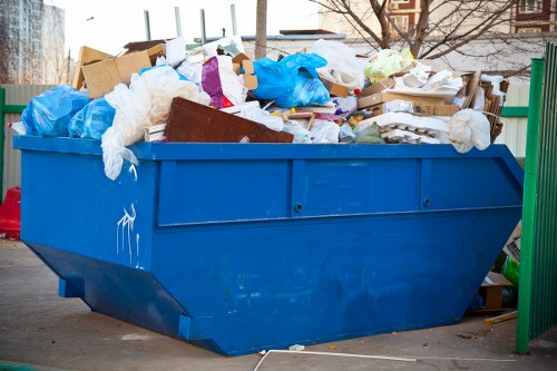 Eco-friendly waste disposal methods during flat clearance