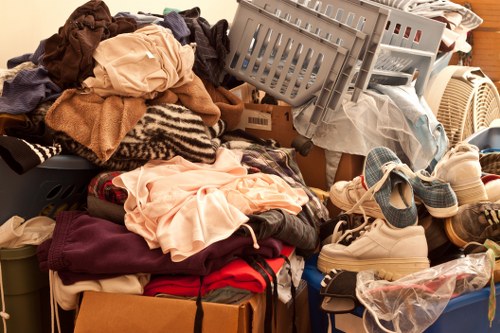 Professional furniture clearance service in action