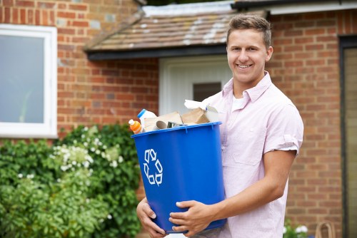 Step-by-step construction waste clearance process