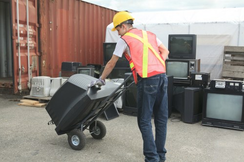 Recycling process during office waste management
